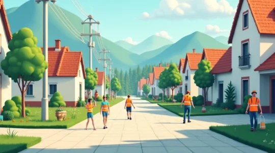 Community power production